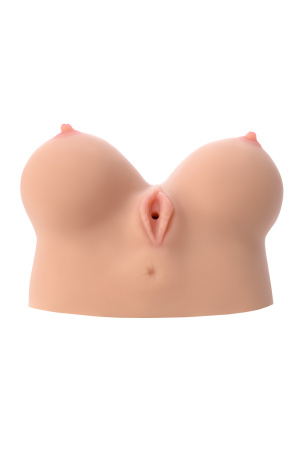 Мастурбатор реалистичный KOKOS  Juliana Breast  с вибрацией и ротацией 