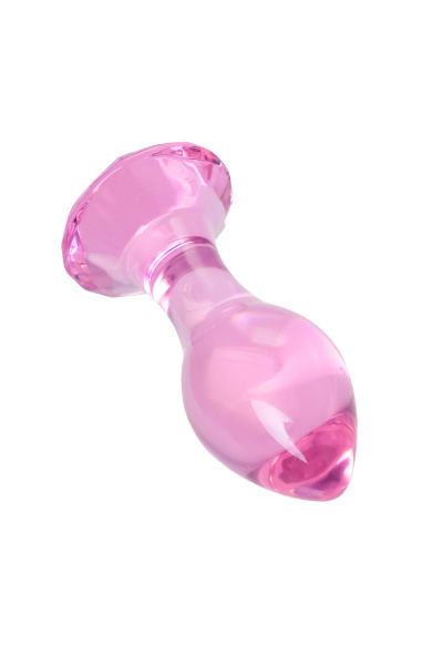Анальная втулка Sexus Glass, стекло,8,5 см